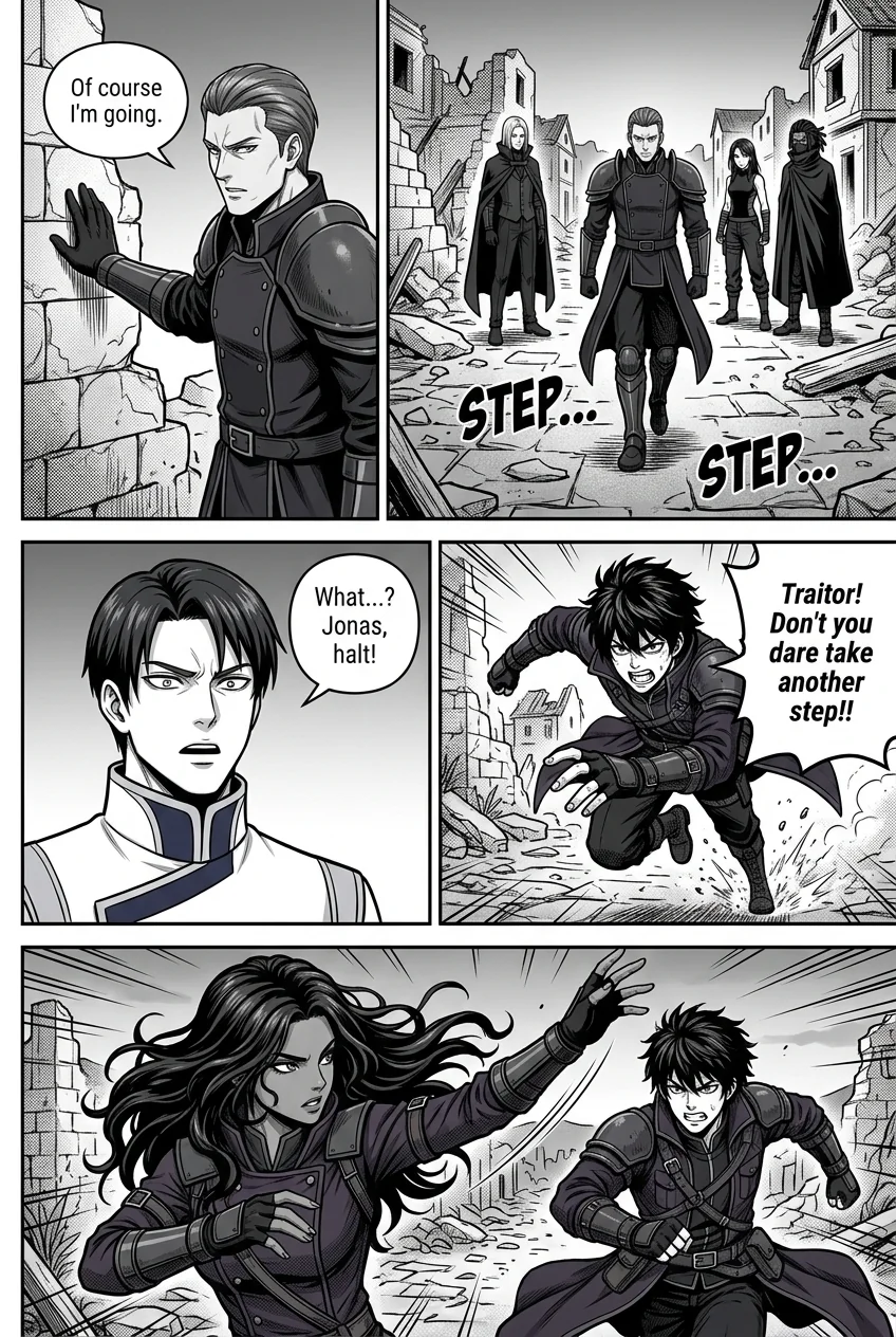 Aethelos Pain and Blood Chapter 6 Page 13 - AI Generated Manga