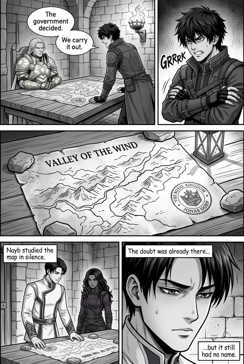 Aethelos Pain and Blood Chapter 6 Page 2 - AI Generated Manga