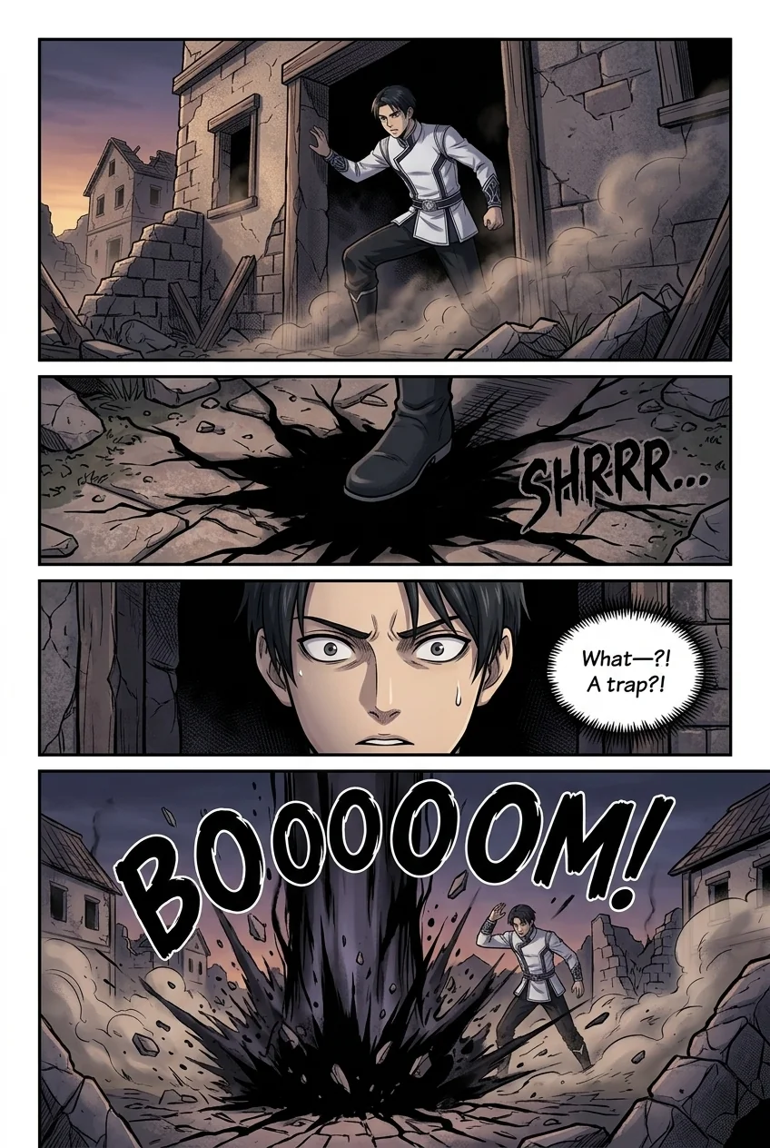 Aethelos Pain and Blood Chapter 6 Page 5 - AI Generated Manga