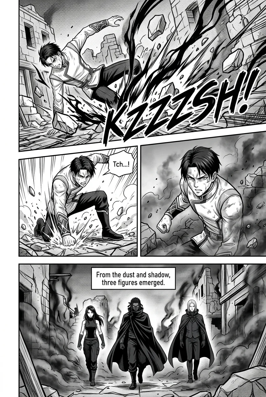 Aethelos Pain and Blood Chapter 6 Page 6 - AI Generated Manga