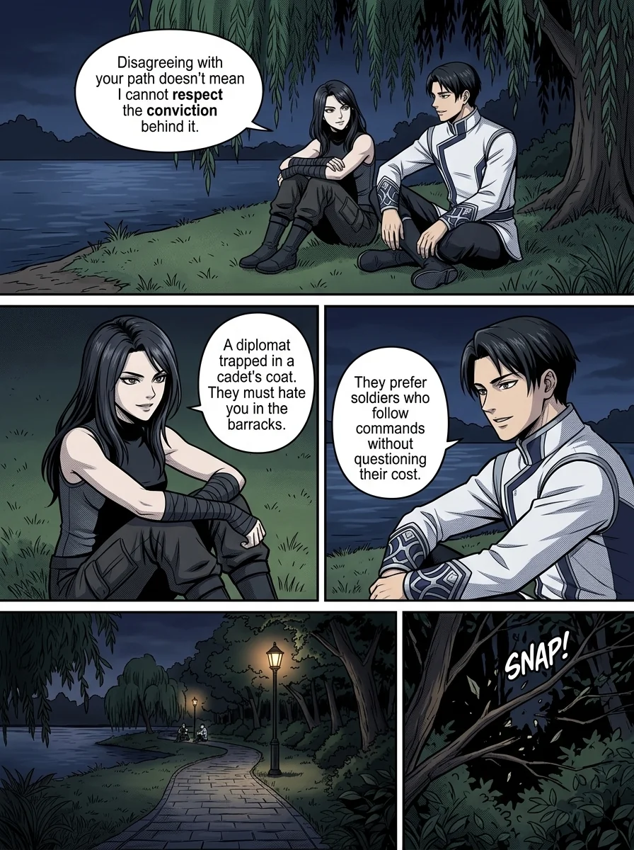 Aethelos Pain and Blood Chapter 7 Page 12 - AI Generated Manga