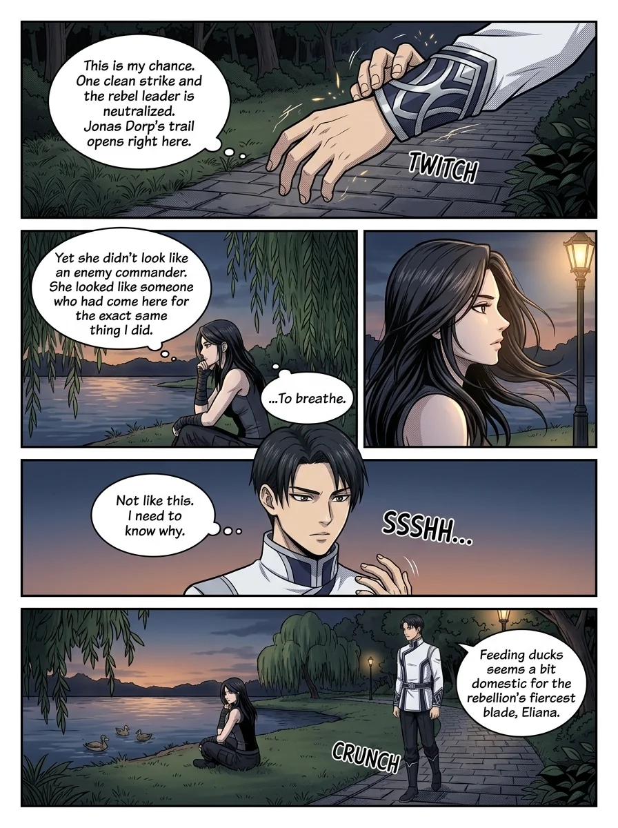 Aethelos Pain and Blood Chapter 7 Page 3 - AI Generated Manga
