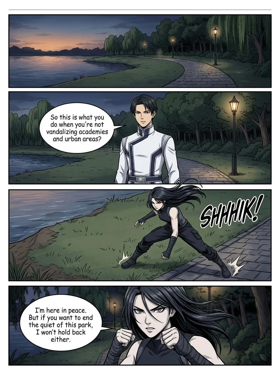 Aethelos Pain and Blood Chapter 7 Page 4 - AI Generated Manga