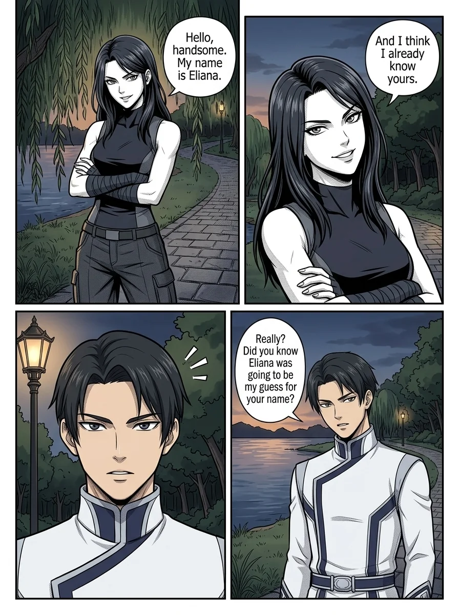 Aethelos Pain and Blood Chapter 7 Page 6 - AI Generated Manga
