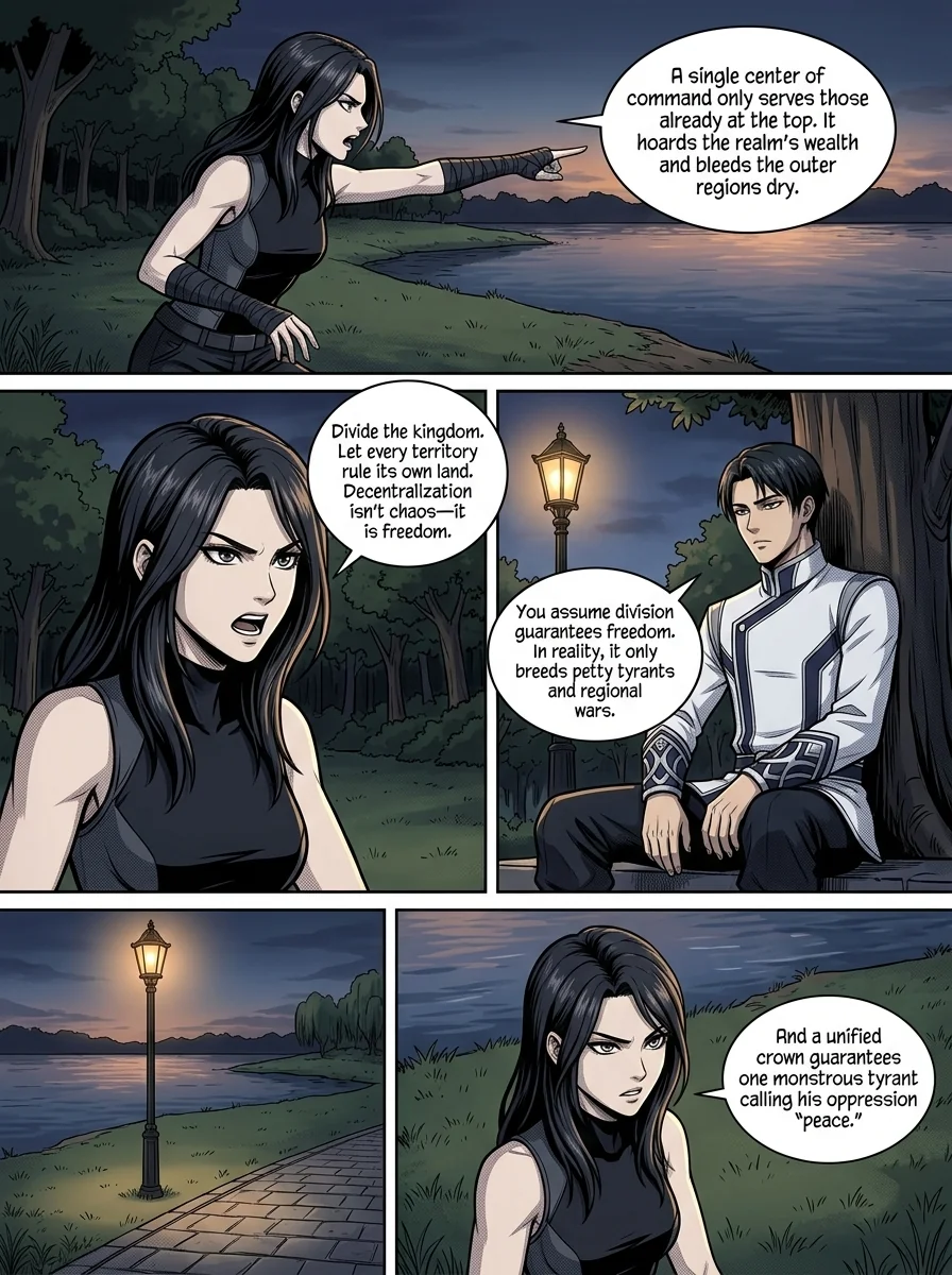 Aethelos Pain and Blood Chapter 7 Page 9 - AI Generated Manga