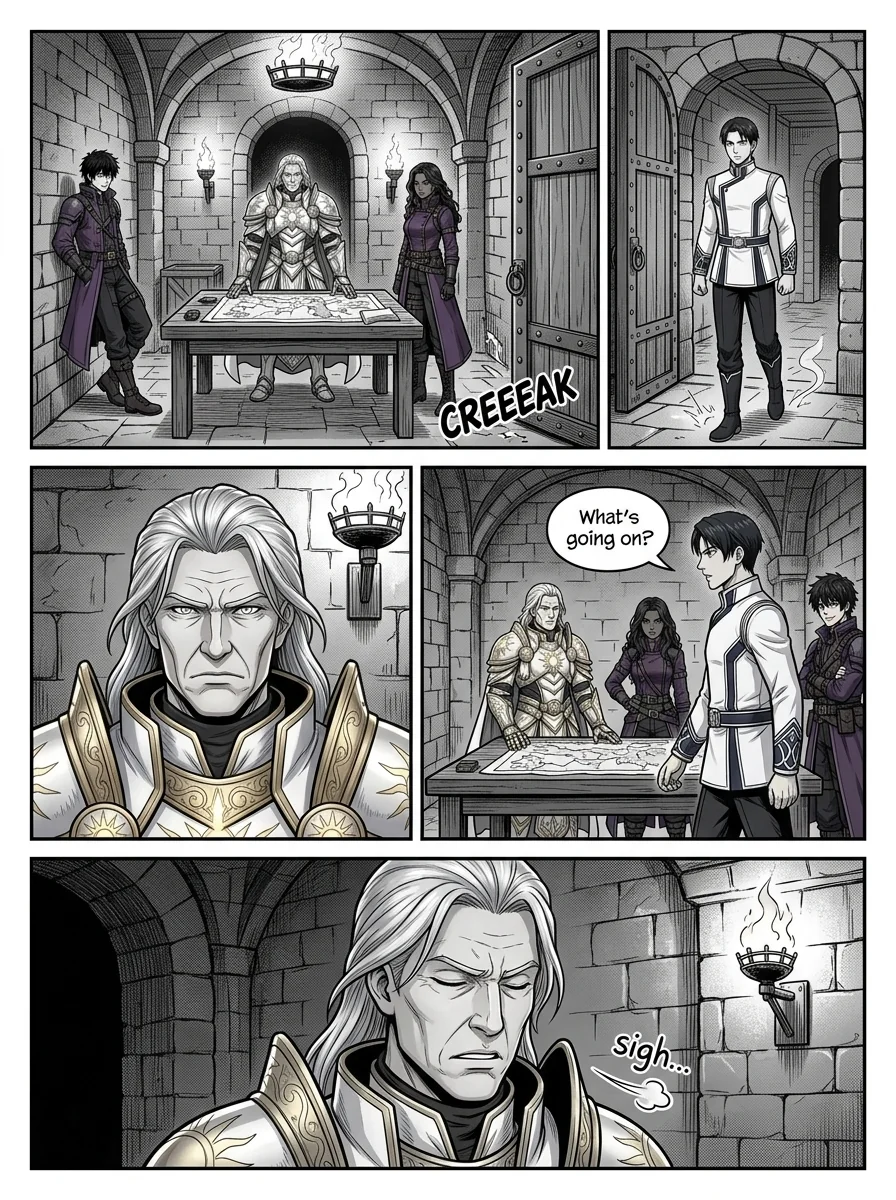 Aethelos Pain and Blood Chapter 8 Page 4 - AI Generated Manga