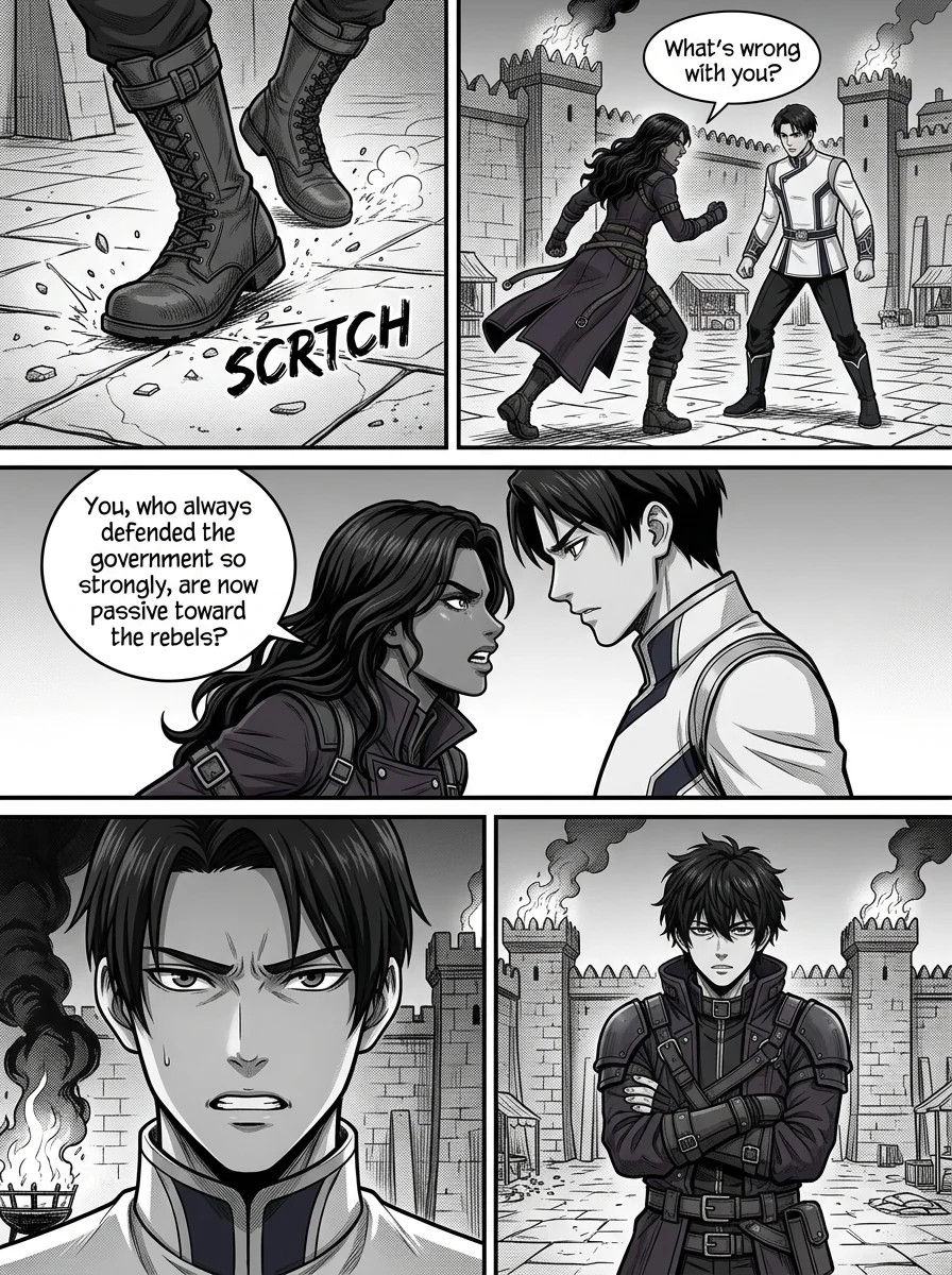 Aethelos Pain and Blood Chapter 8 Page 8 - AI Generated Manga
