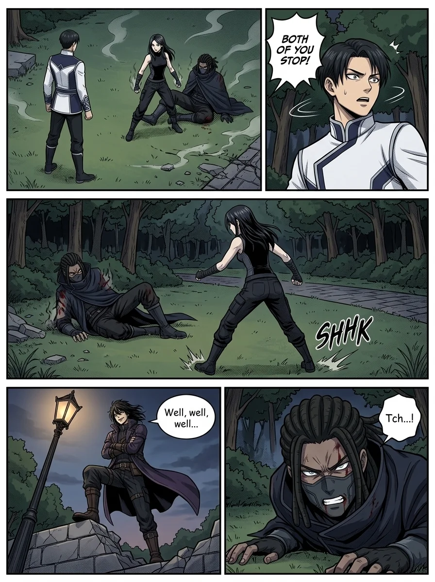 Aethelos Pain and Blood Chapter 9 Page 16 - AI Generated Manga