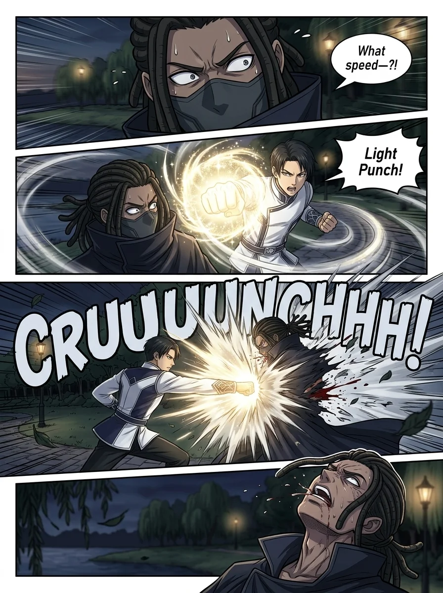 Aethelos Pain and Blood Chapter 9 Page 8 - AI Generated Manga