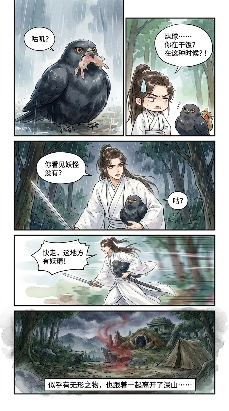 鸣龙 Chapter 1 Page 6 - AI Generated Manga