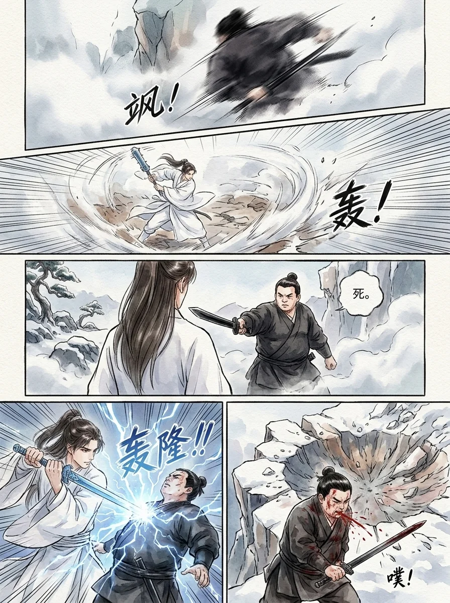 鸣龙 Chapter 29 Page 47 - AI Generated Manga