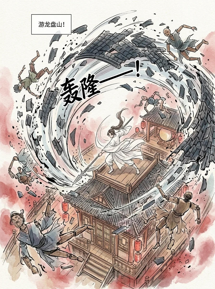 鸣龙 Chapter 6 Page 32 - AI Generated Manga