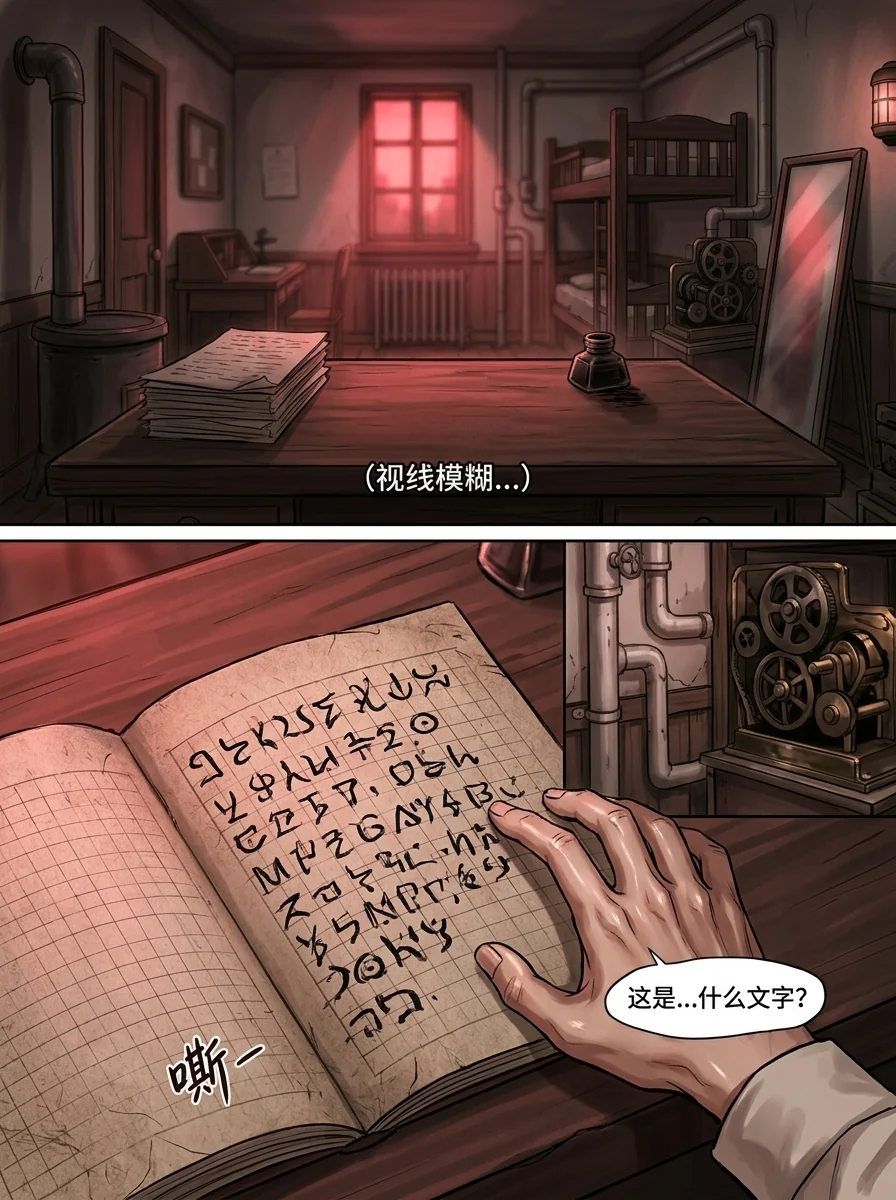 诡秘之主 Chapter 1 Page 5 - AI Generated Manga