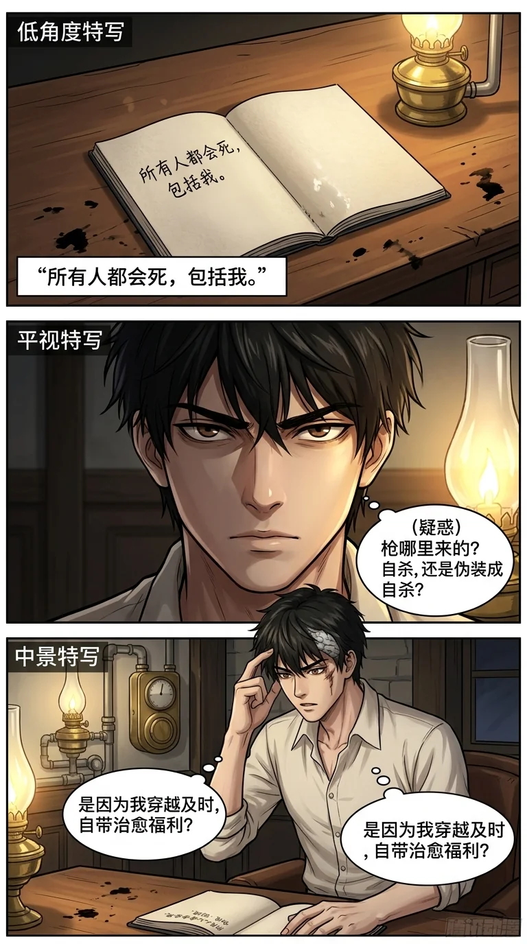 诡秘之主 Chapter 2 Page 19 - AI Generated Manga