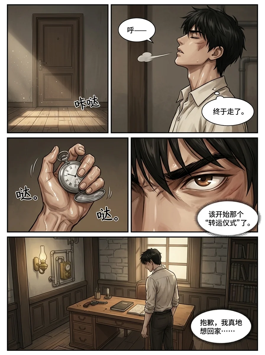 诡秘之主 Chapter 3 Page 25 - AI Generated Manga