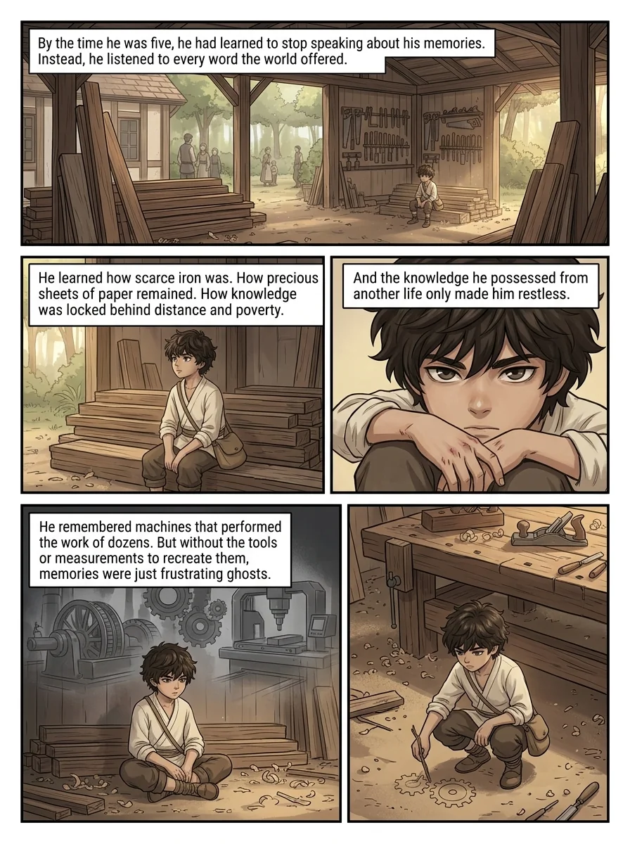 The Past Lives Within Me Chapter 1 Page 10 - AI Generated Manga