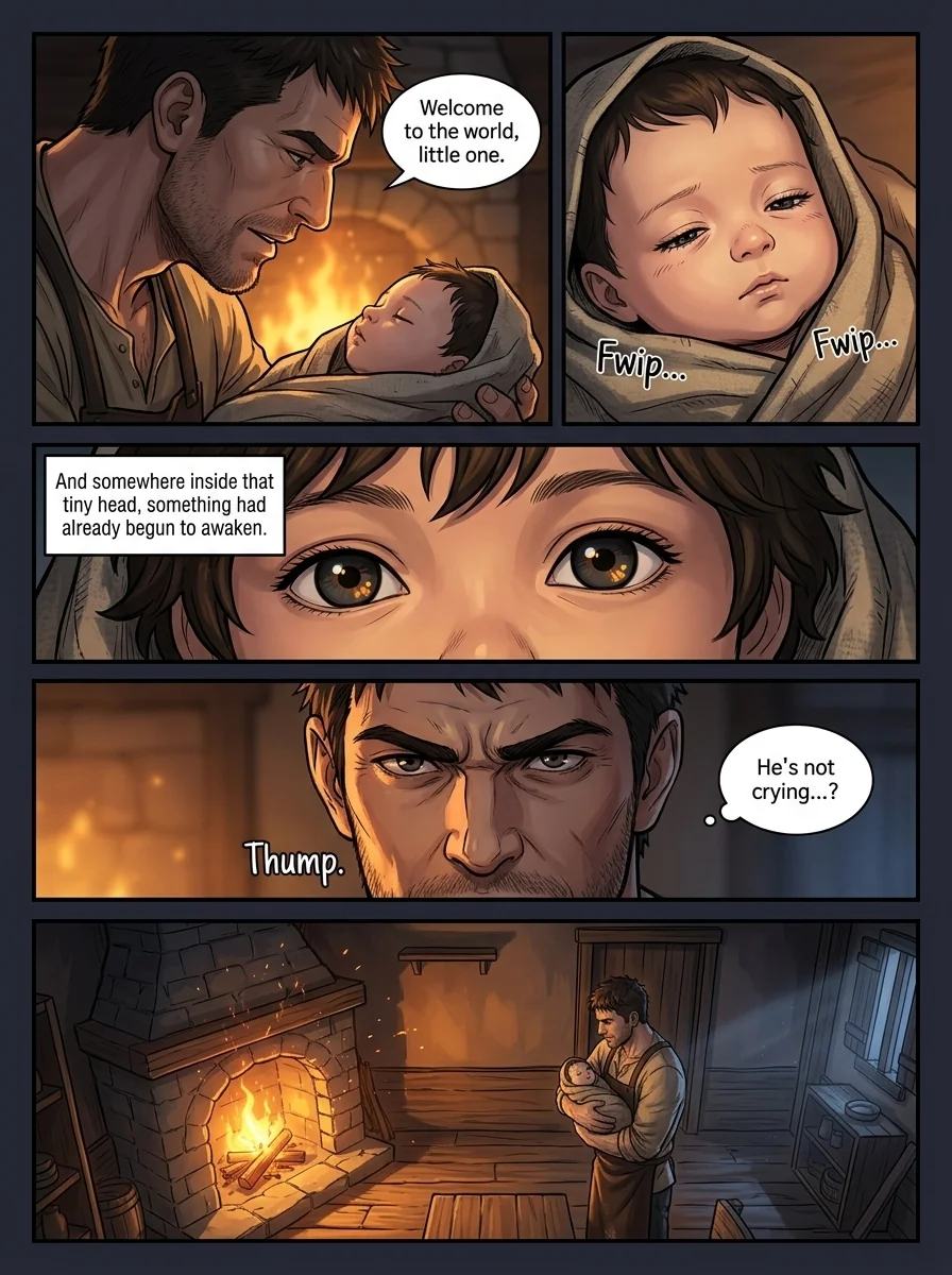 The Past Lives Within Me Chapter 1 Page 2 - AI Generated Manga