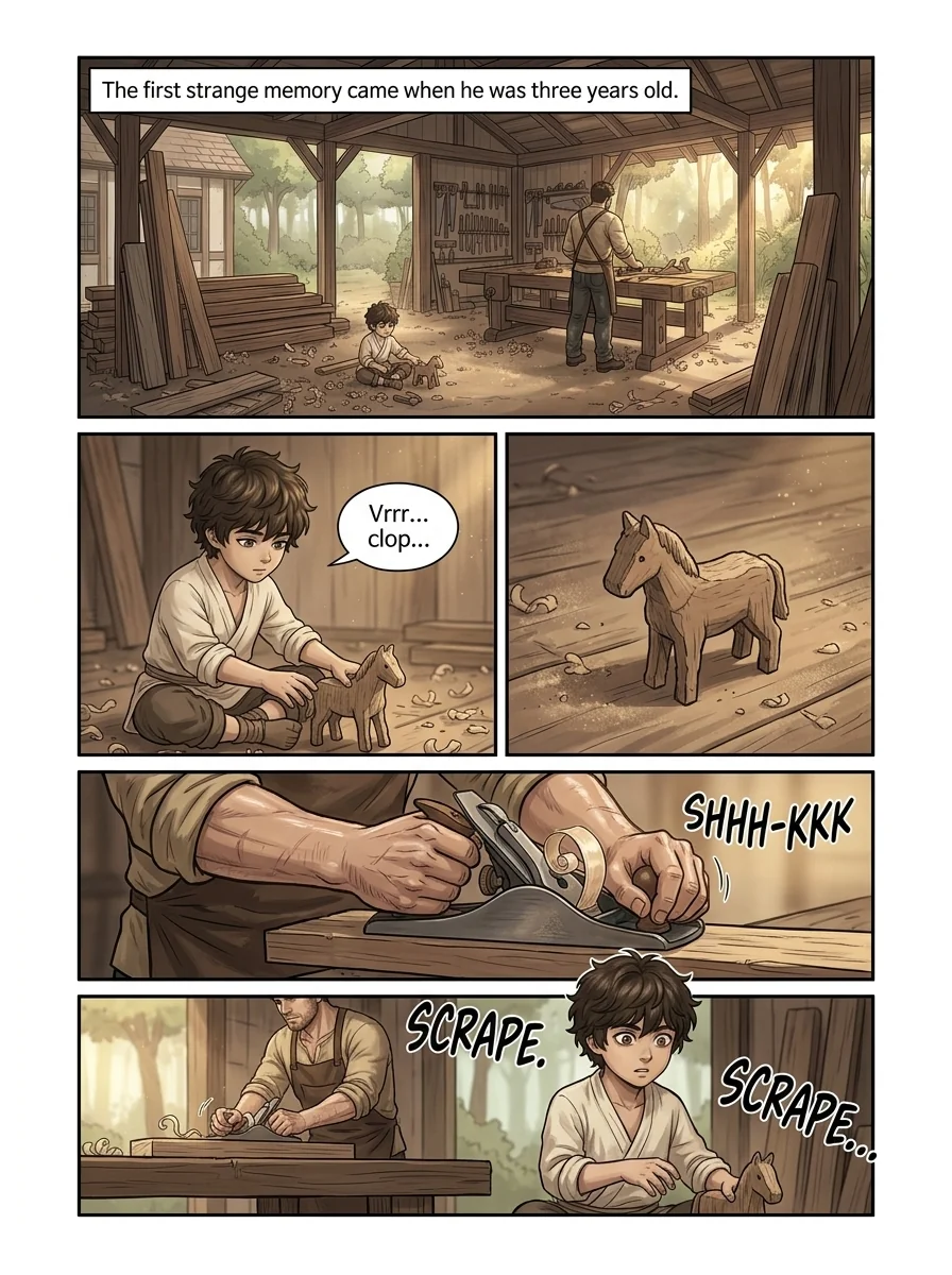 The Past Lives Within Me Chapter 1 Page 5 - AI Generated Manga