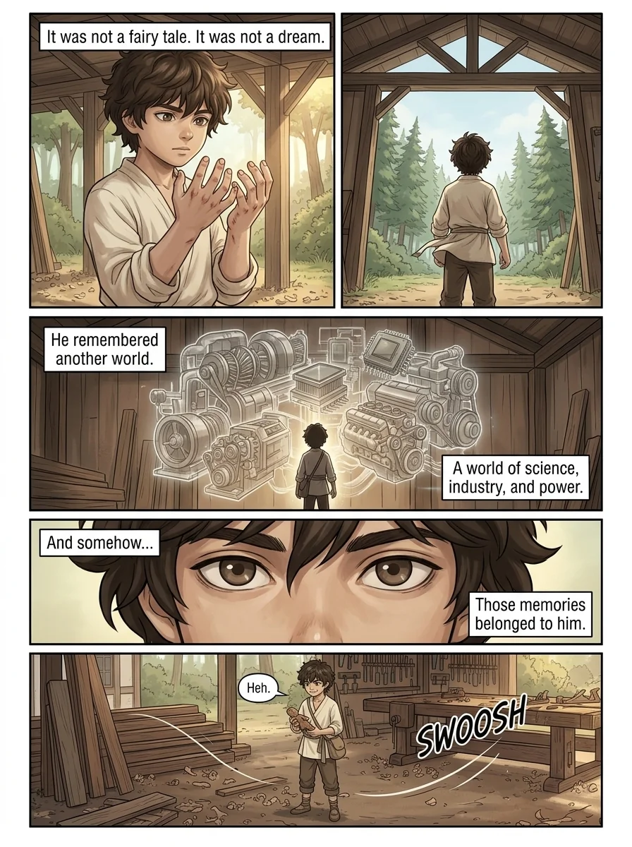 The Past Lives Within Me Chapter 1 Page 9 - AI Generated Manga