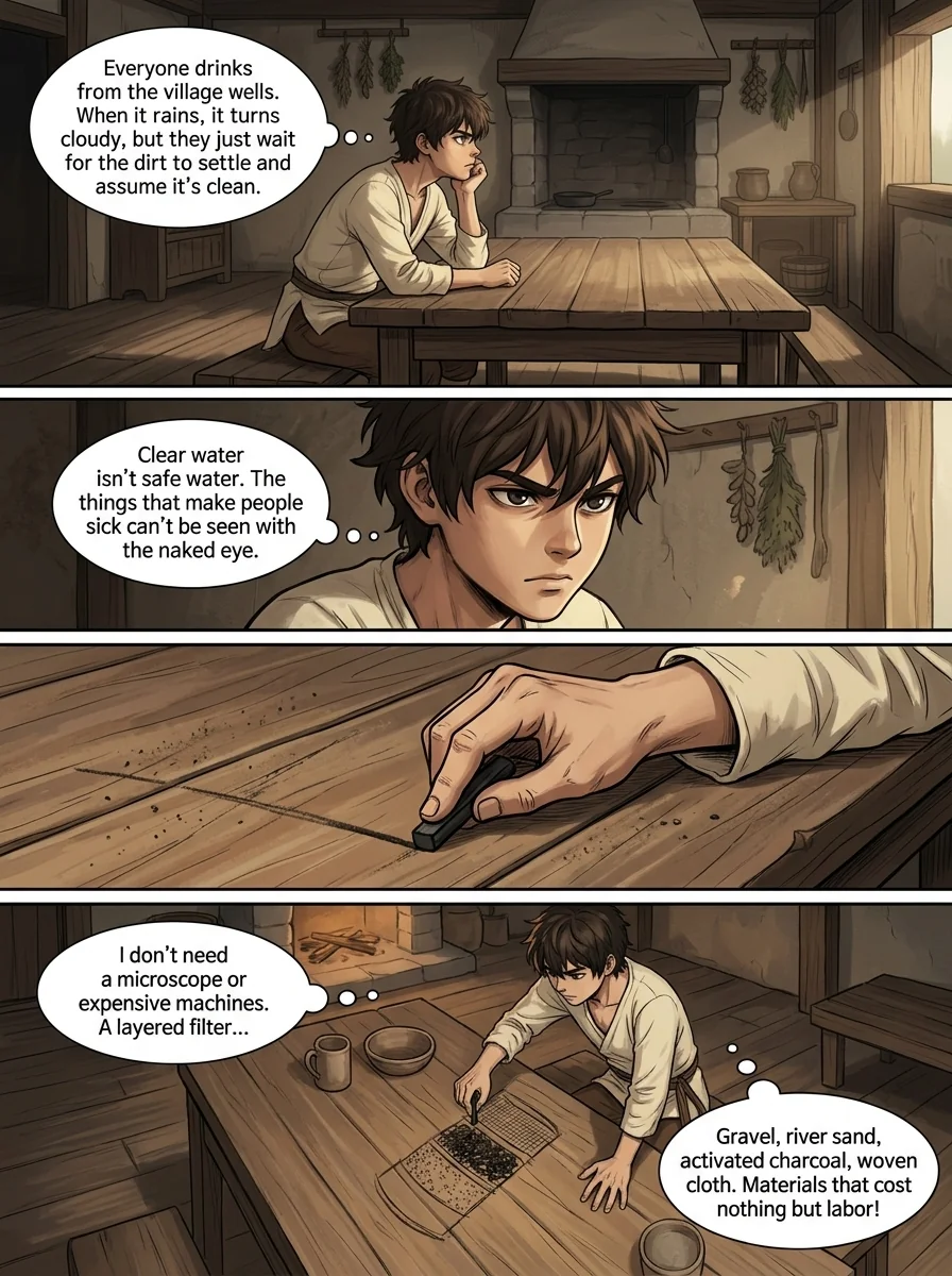 The Past Lives Within Me Chapter 2 Page 3 - AI Generated Manga