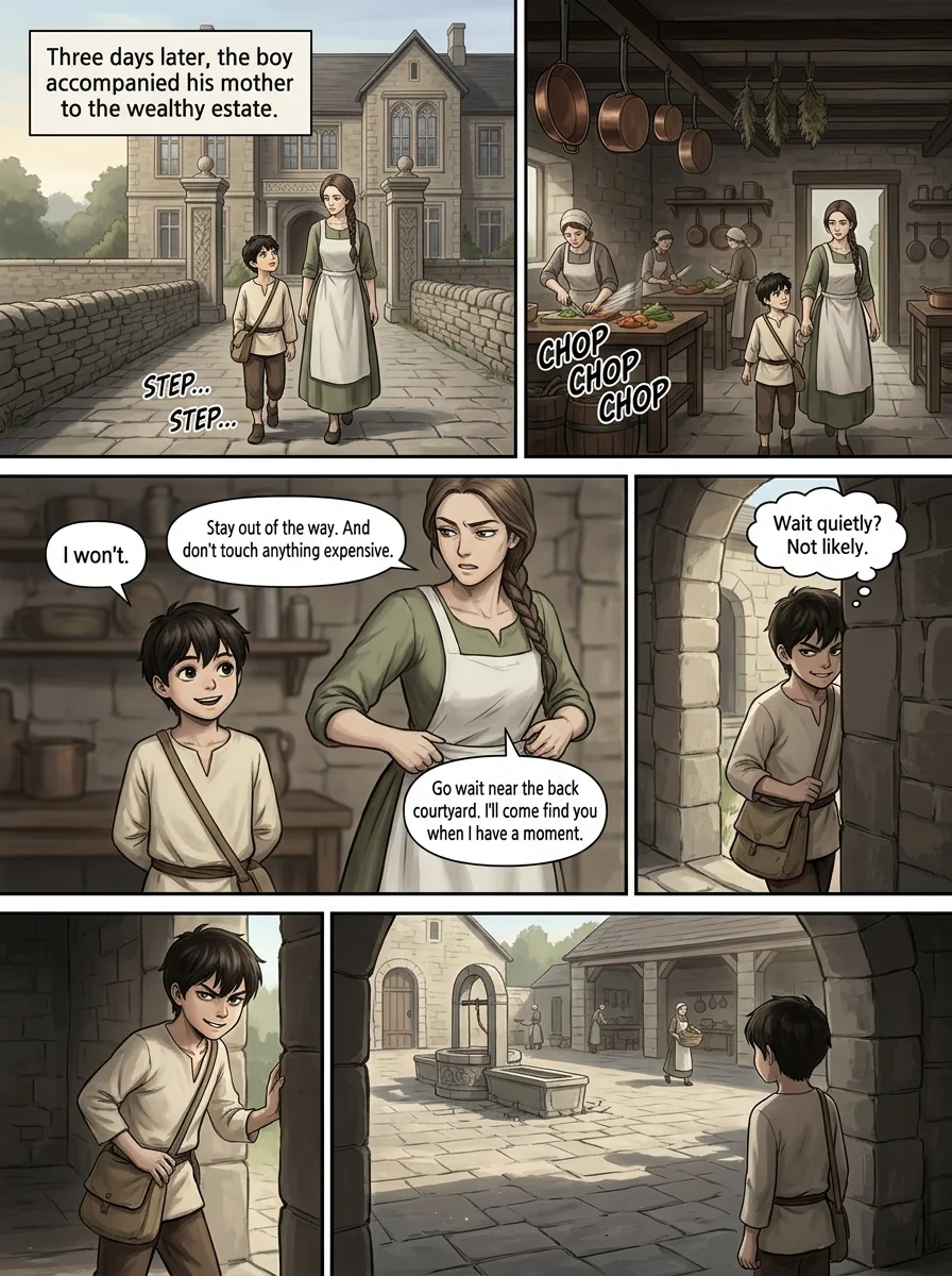 The Past Lives Within Me Chapter 2 Page 5 - AI Generated Manga