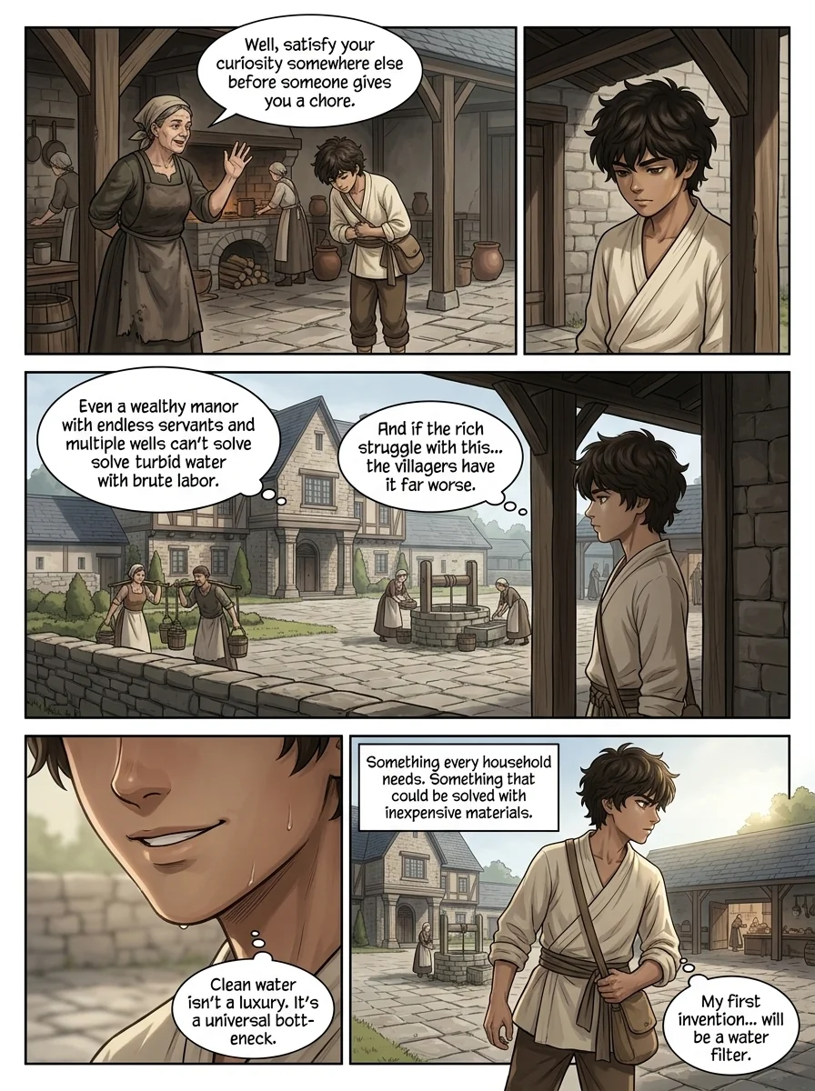 The Past Lives Within Me Chapter 2 Page 8 - AI Generated Manga