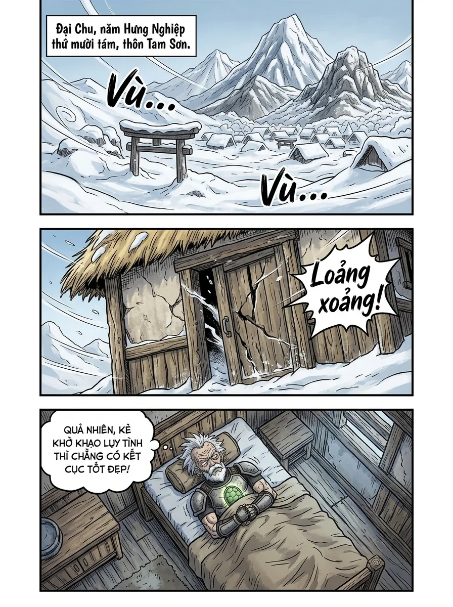 Ta Mỗi Ngày Một Quẻ Lương Thịt Đầy Kho Chapter 1 Page 1 - AI Generated Manga