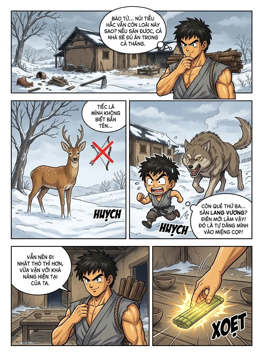 Ta Mỗi Ngày Một Quẻ Lương Thịt Đầy Kho Chapter 2 Page 2 - AI Generated Manga