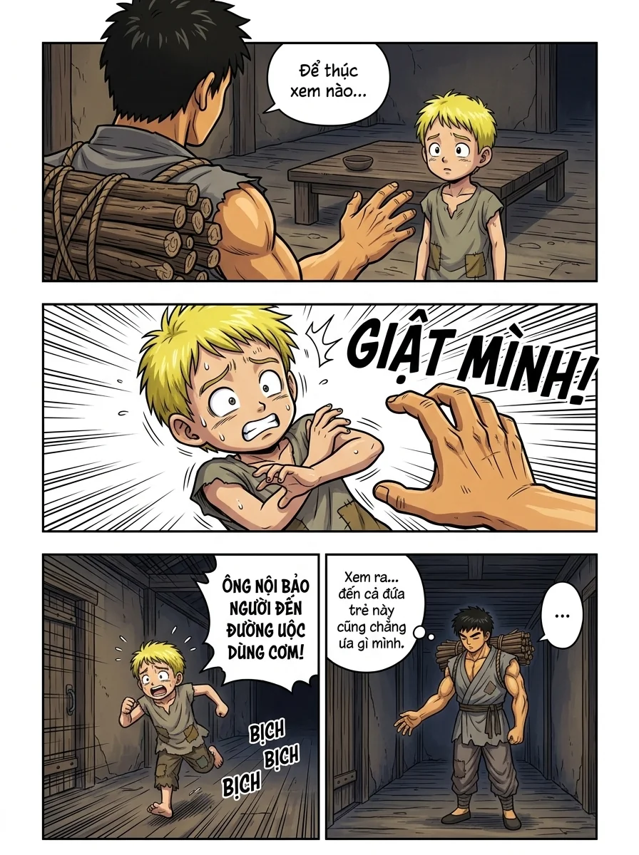 Ta Mỗi Ngày Một Quẻ Lương Thịt Đầy Kho Chapter 2 Page 6 - AI Generated Manga