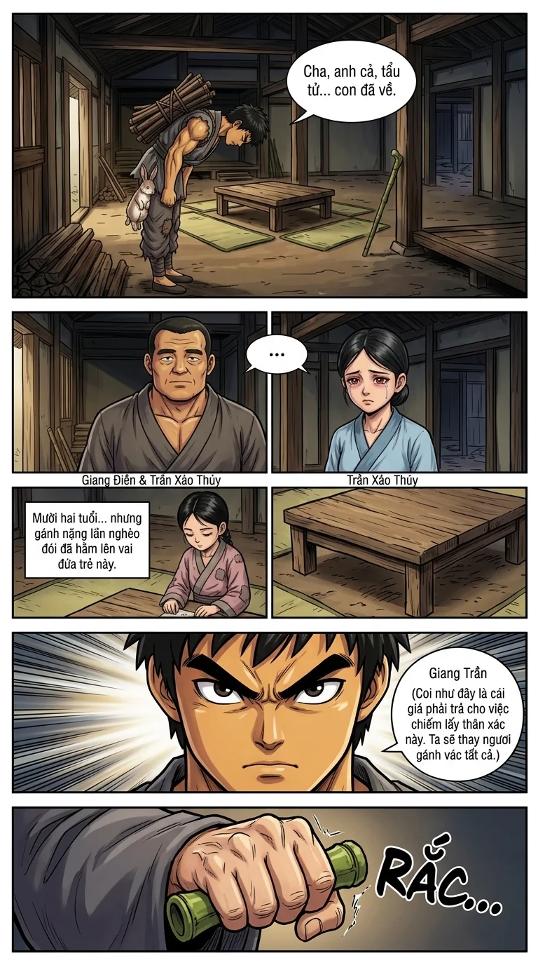 Ta Mỗi Ngày Một Quẻ Lương Thịt Đầy Kho Chapter 2 Page 9 - AI Generated Manga