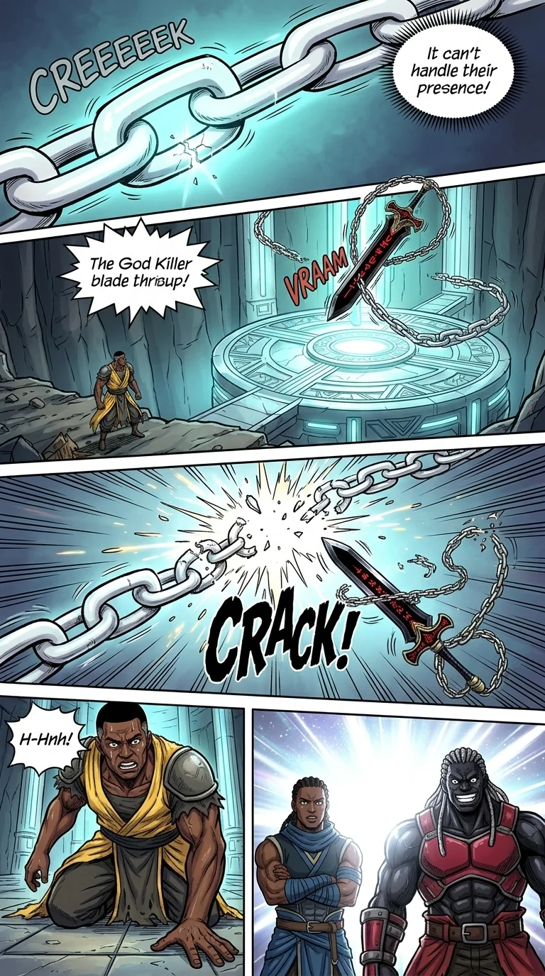 The City Beneath the Red Sky Chapter 1 Page 17 - AI Generated Manga