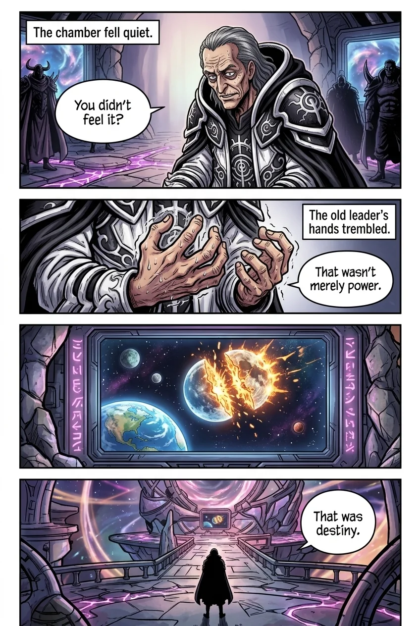 The City Beneath the Red Sky Chapter 2 Page 18 - AI Generated Manga