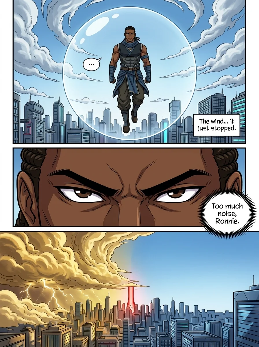 The City Beneath the Red Sky Chapter 2 Page 21 - AI Generated Manga