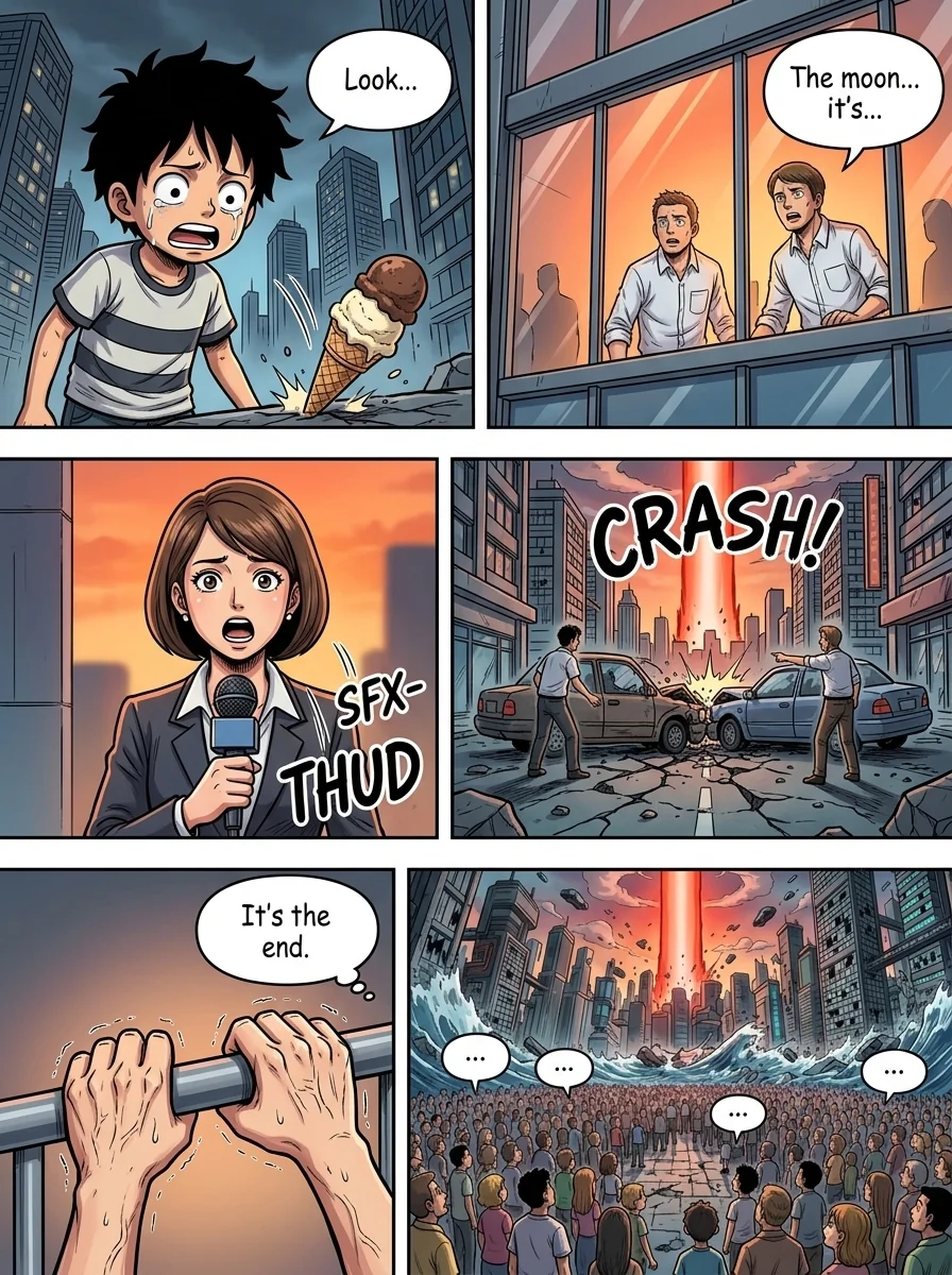 The City Beneath the Red Sky Chapter 2 Page 30 - AI Generated Manga