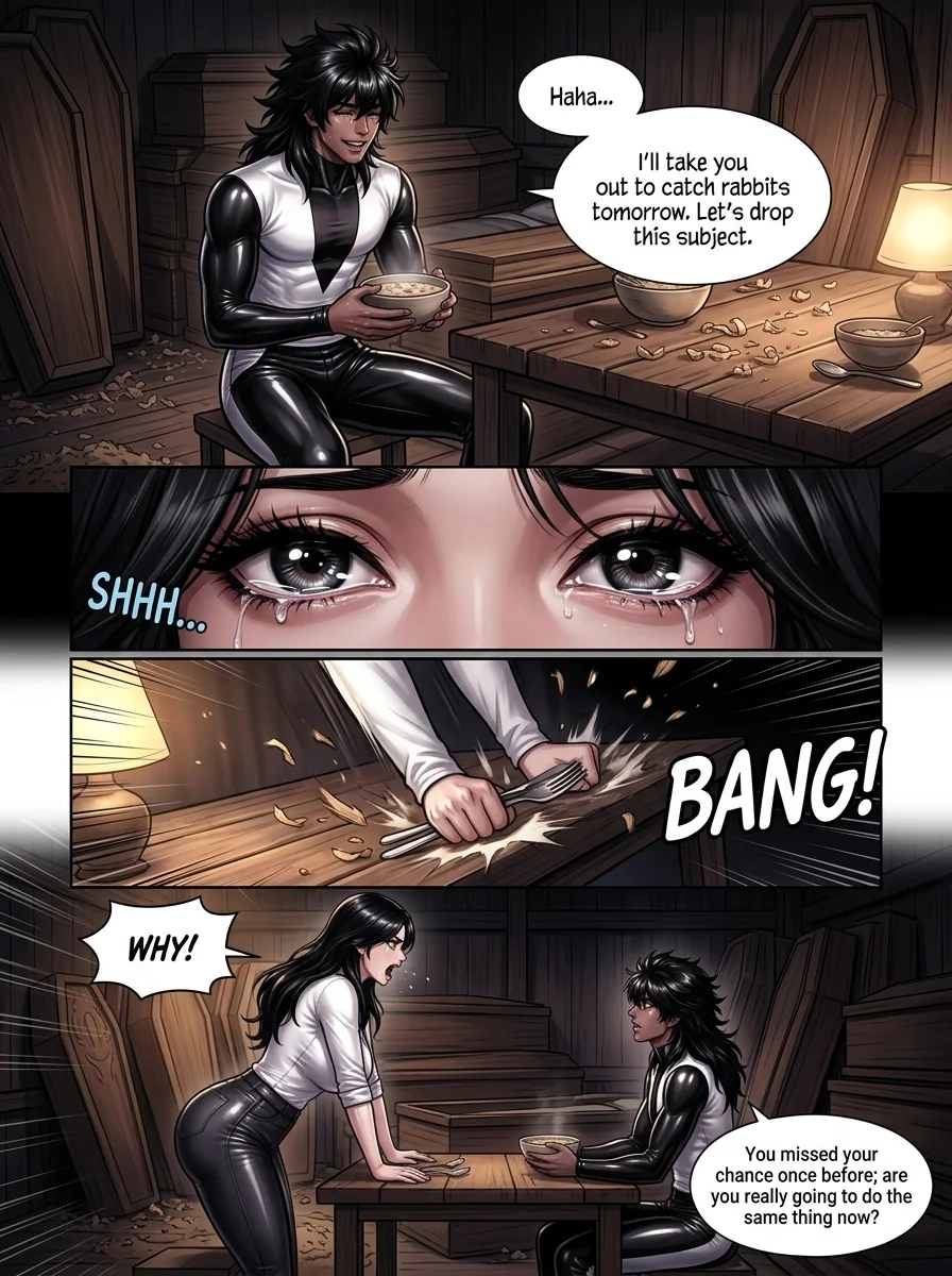 The system gave me immortality, and I survived everyone Chapter 3 Page 3 - AI Generated Manga