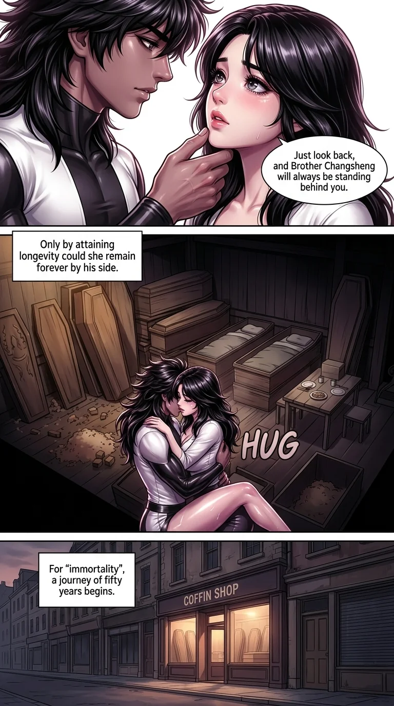 The system gave me immortality, and I survived everyone Chapter 4 Page 4 - AI Generated Manga