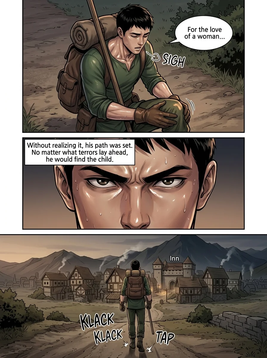 One Man's Will Chapter 3 Page 3 - AI Generated Manga