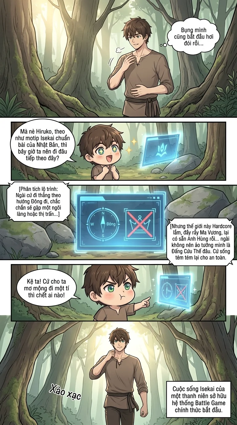Xuyên Không Hệ thống RPG  Chapter 5 Page 22 - AI Generated Manga