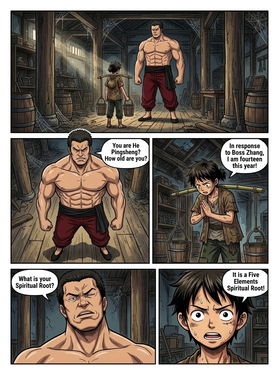 cornucopia pot Chapter 1 Page 1 - AI Generated Manga