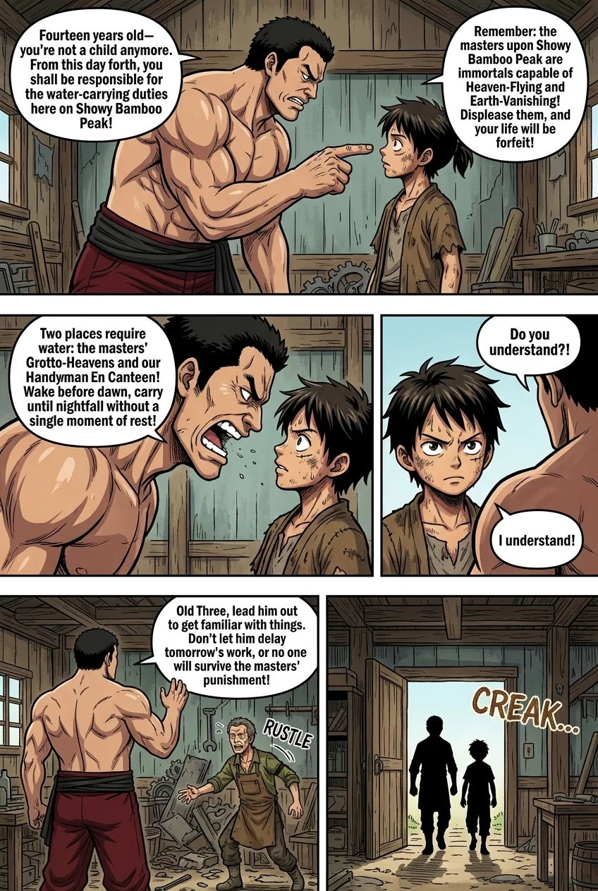 cornucopia pot Chapter 1 Page 3 - AI Generated Manga