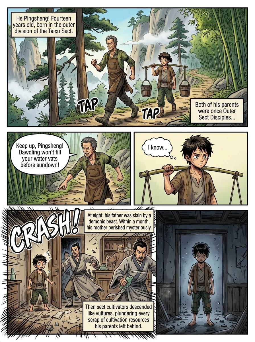 cornucopia pot Chapter 1 Page 4 - AI Generated Manga