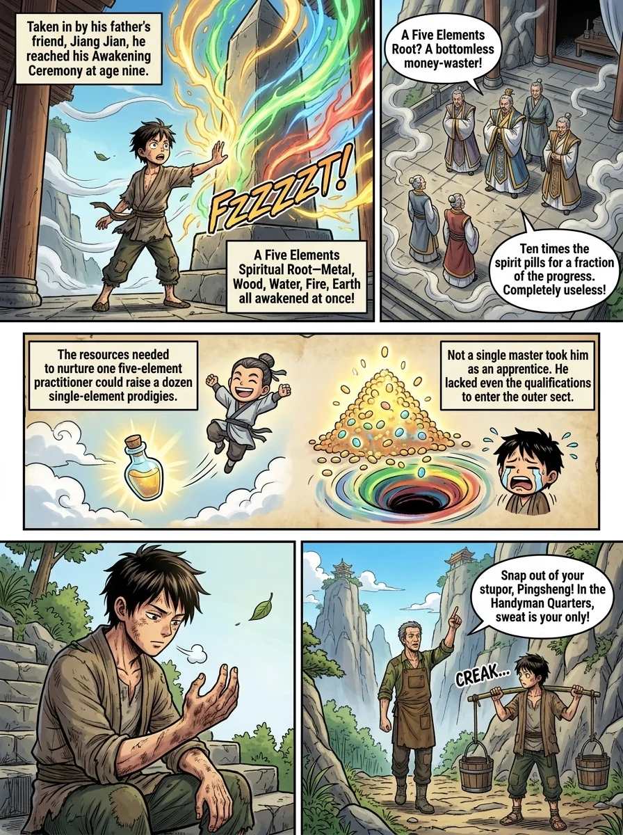 cornucopia pot Chapter 1 Page 5 - AI Generated Manga