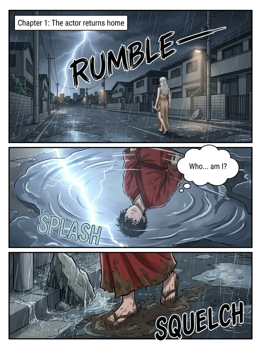 I'm Not A Drama God Chapter 1 Page 1 - AI Generated Manga