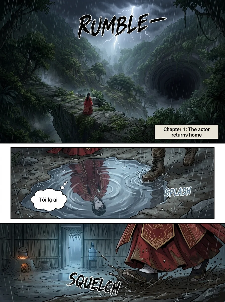 I'm Not A Drama God Chapter 1 Page 1 - AI Generated Manga
