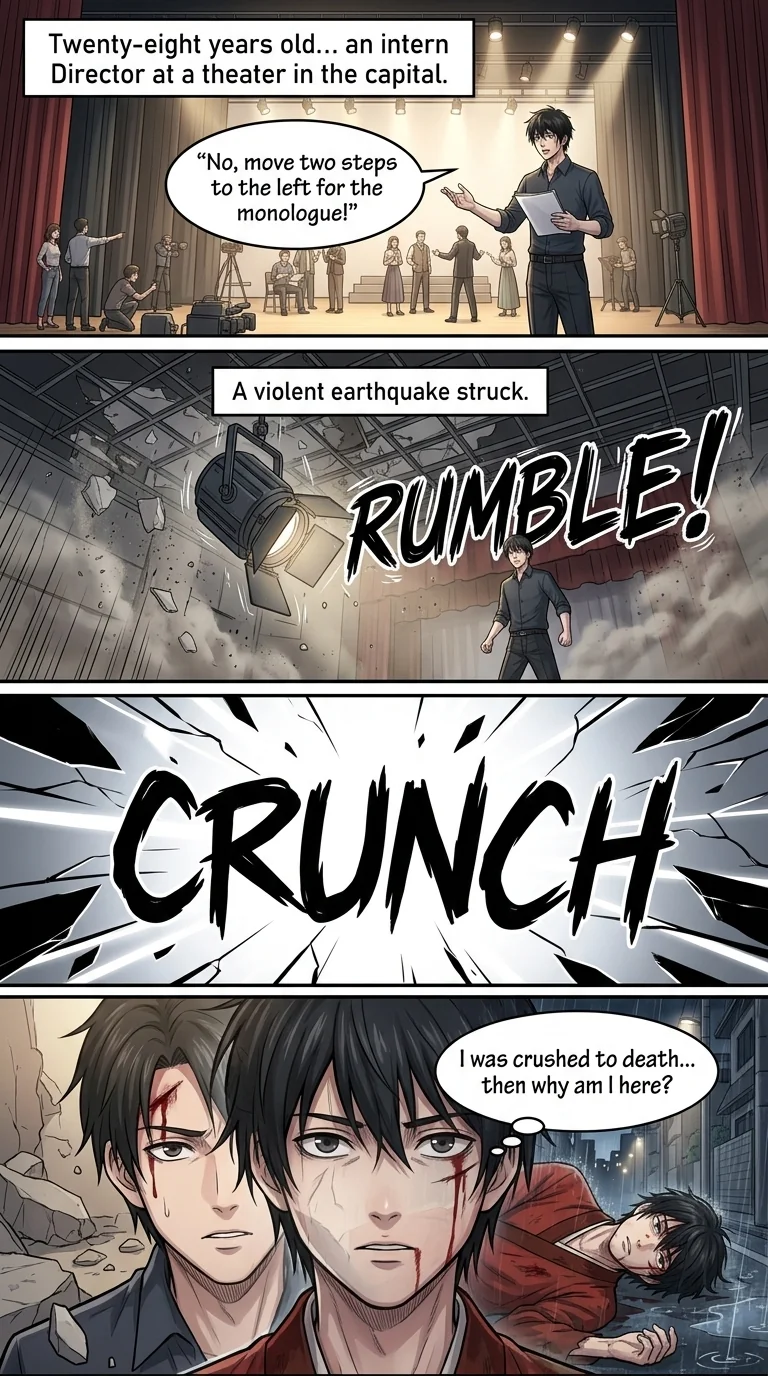 I'm Not A Drama God Chapter 1 Page 5 - AI Generated Manga