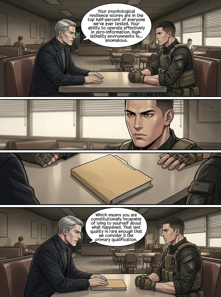 corrupted valor  Chapter 1 Page 11 - AI Generated Manga