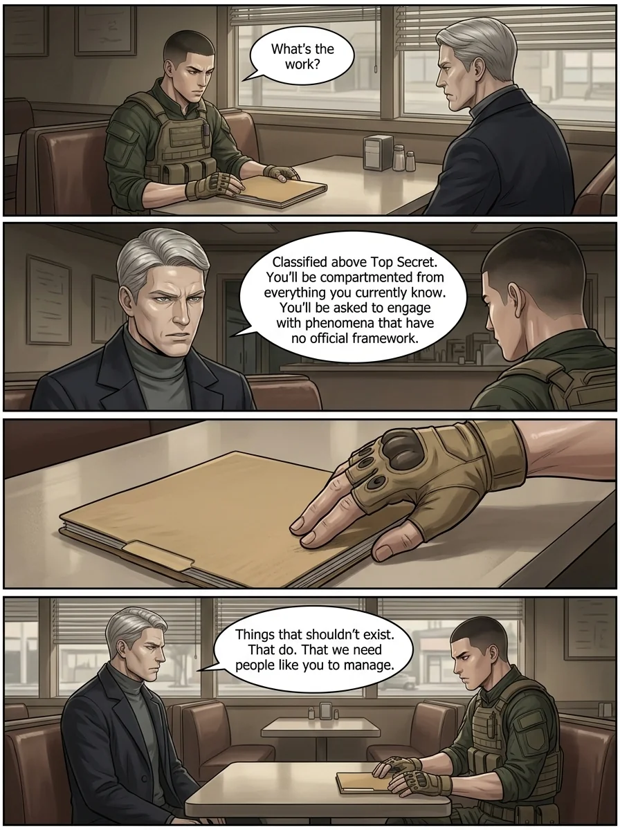 corrupted valor  Chapter 1 Page 12 - AI Generated Manga
