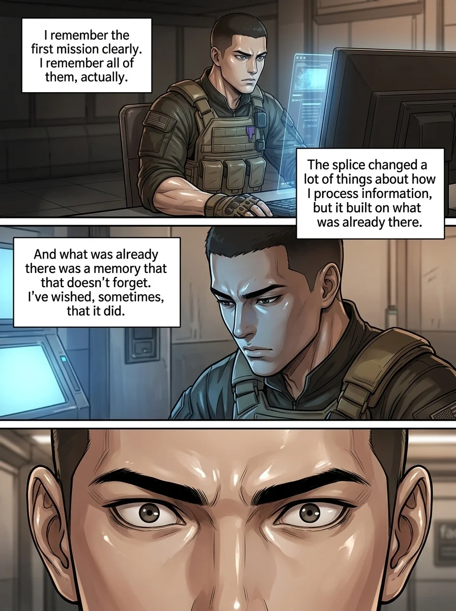 corrupted valor  Chapter 1 Page 15 - AI Generated Manga