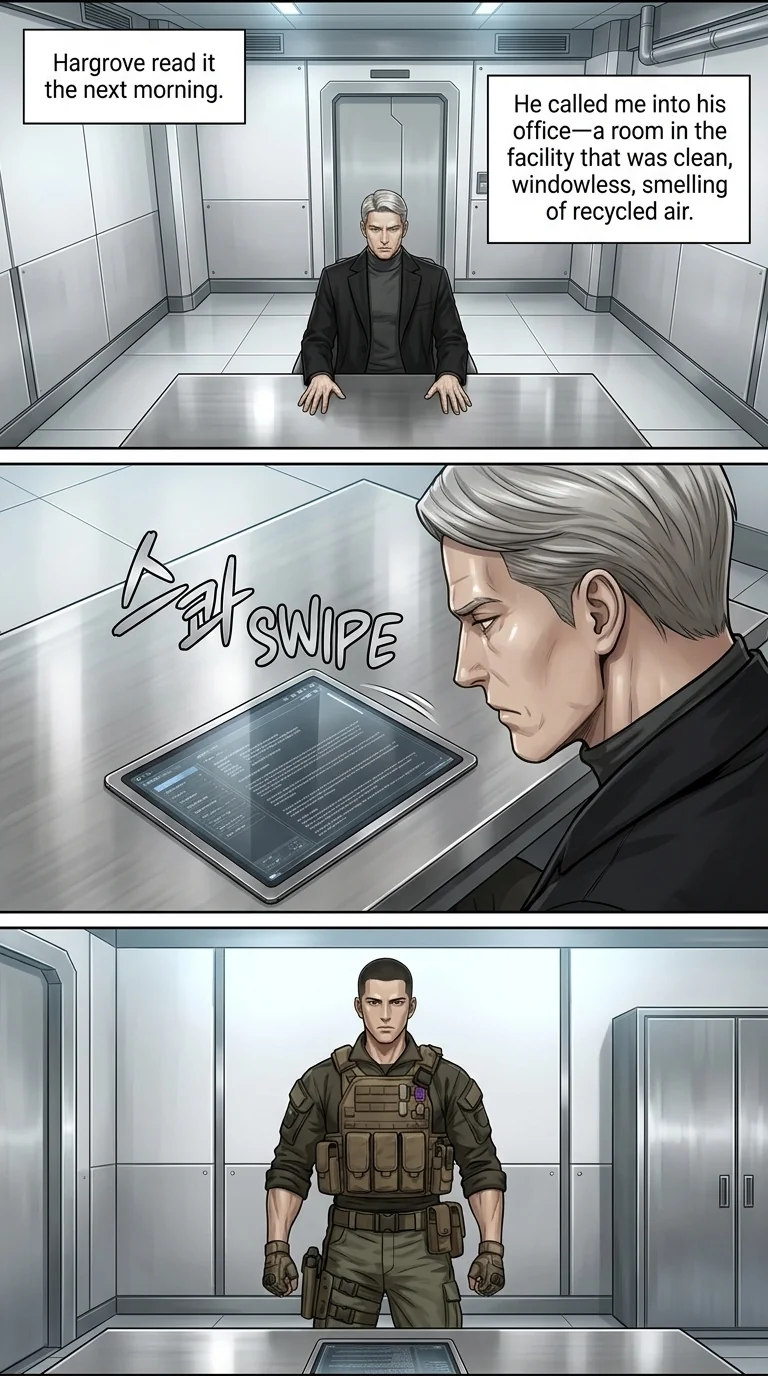 corrupted valor  Chapter 1 Page 18 - AI Generated Manga