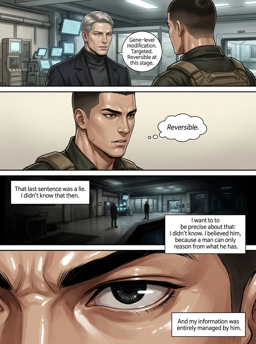 corrupted valor  Chapter 1 Page 24 - AI Generated Manga